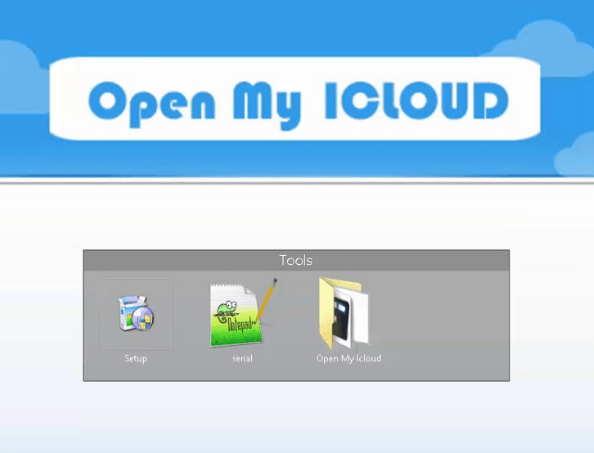 open my icloud tool v1